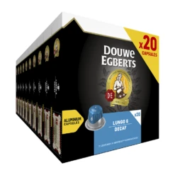 Douwe Egberts - Lungo Decaf - 20 Cups -Koffie Winkel 1 2