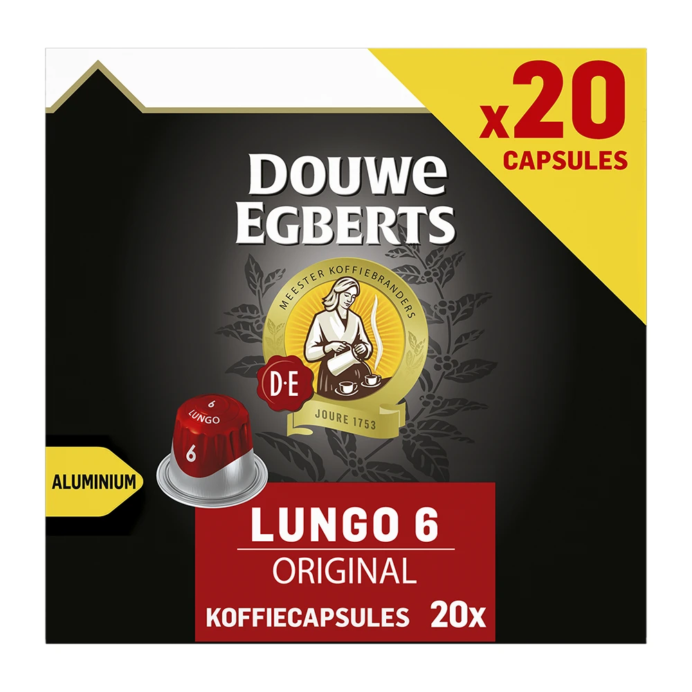 Douwe Egberts - Lungo Original - 20 Cups 1 Douwe Egberts - Lungo Original - 20 Cups
