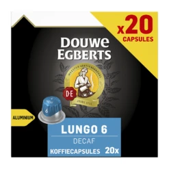 Douwe Egberts - Lungo Decaf - 20 Cups