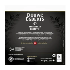 Douwe Egberts - Espresso Krachtig - 20 Cups -Koffie Winkel 3 2024
