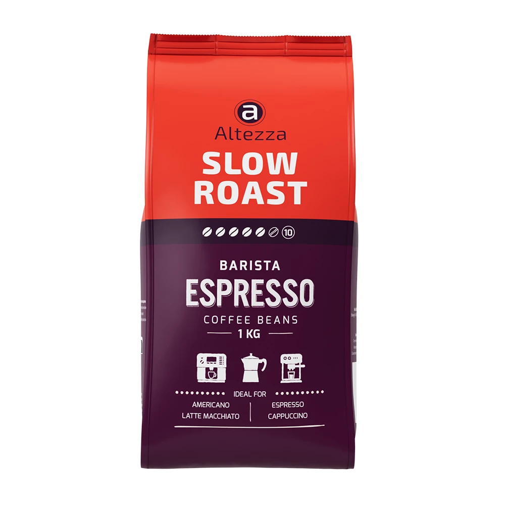 Altezza Slow Roast Espresso - Koffiebonen 1 KG 2 Altezza Slow Roast Espresso - Koffiebonen 1 KG - Afbeelding 2