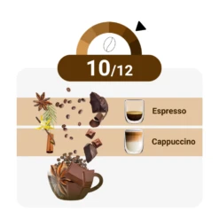 Celeste D'Oro - Finest Espresso Strong - 10 Cups -Koffie Winkel CW211330 cdo espresso strong 10cups 03 1000x1000 38