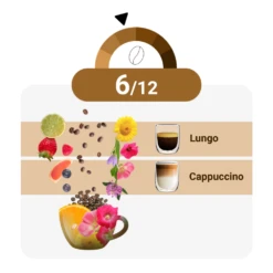 Gran Maestro Italiano - Decaffeinato - 20 Cups 8 Gran Maestro Italiano - Decaffeinato - 20 Cups -Koffie Winkel CW211636 gmi decaffeinato 20cups 03 1000x1000 26