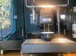 Franke A600 FM CM - Full Option - Demo Koffiemachine -Koffie Winkel Franke A600 CM FM demo koffiemachine kopje koffie