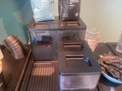 Franke A600 FM CM - Full Option - Demo Koffiemachine -Koffie Winkel Franke A600 CM FM demo koffiemachine reservoirs