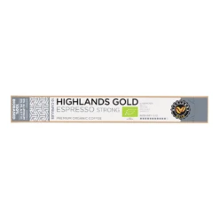 Highlands Gold - Espresso Strong (Organic) - 10 Cups