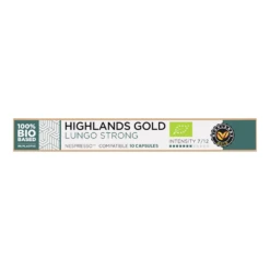 Highlands Gold - Lungo Strong (Organic) - 10 Cups