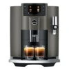 JURA E8 Dark Inox (EC) (2023) Met €78 Gratis Koffie én 2+1 Jaar Extra Garantie
