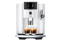 JURA E8 Piano White (EC) (2023) Met €78 Gratis Koffie én 2+1 Jaar Extra Garantie