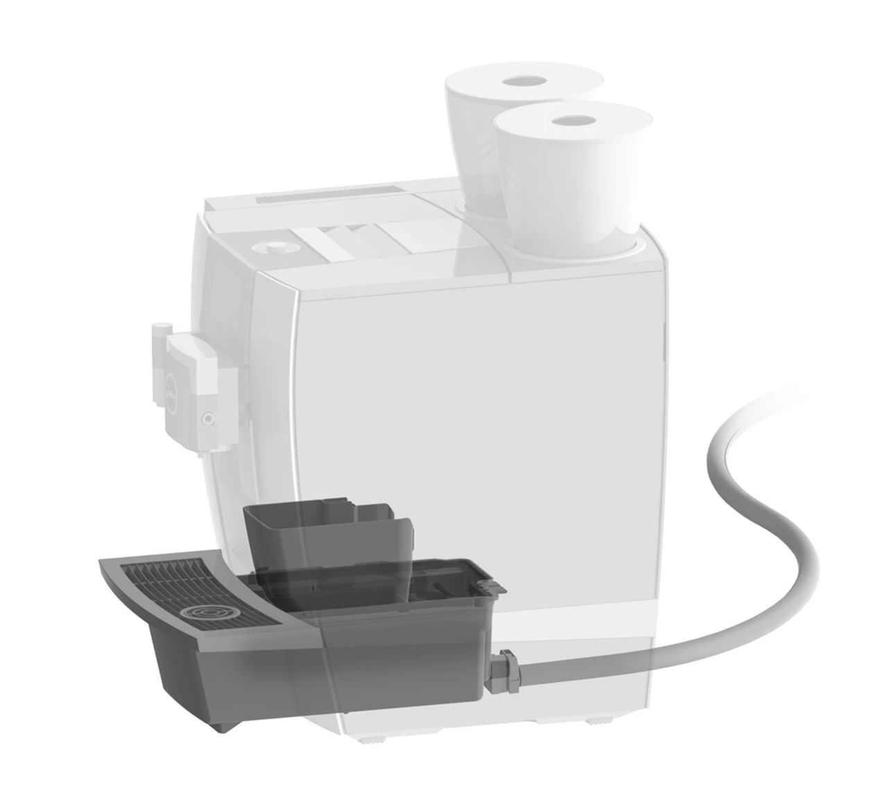 JURA Afvoer Koffieresidu En Restwater Set Voor GIGA G2