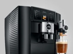 JURA J8 Twin Diamond Black (EA) Met €78 Gratis Koffie En Glazen Melkhouder En 2+1 Jaar Extra Garantie -Koffie Winkel Jura J8 Twin Diamond Black sweet foam function