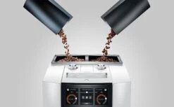 JURA J8 Twin Diamond White (EA) Met €78 Gratis Koffie En Glazen Melkhouder En 2+1 Jaar Extra Garantie 16 JURA J8 Twin Diamond White (EA) Met €78 Gratis Koffie En Glazen Melkhouder En 2+1 Jaar Extra Garantie -Koffie Winkel Jura J8 Twin Diamond White bonenreservoirs