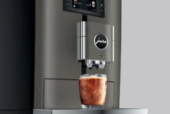 JURA X10 Dark Inox (EA) Met €84 Gratis Koffie -Koffie Winkel Jura X10 professionele koffiemachine koffiedrank