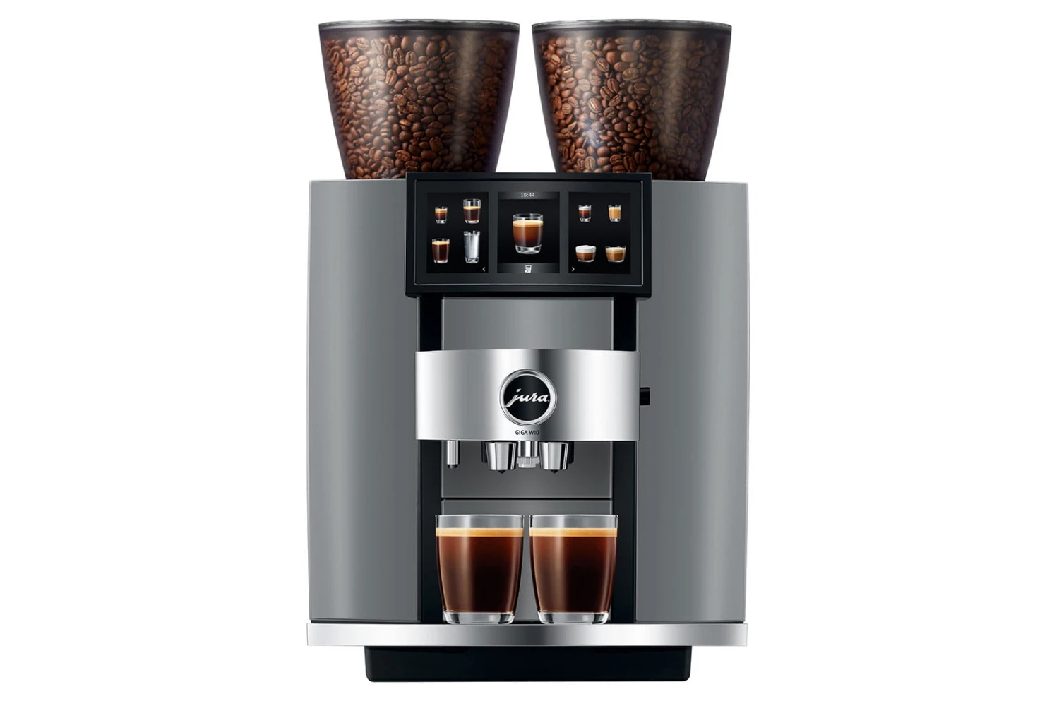 JURA GIGA W10 Diamond Silver (EA) Met €84 Gratis Koffie 1 JURA GIGA W10 Diamond Silver (EA) Met €84 Gratis Koffie