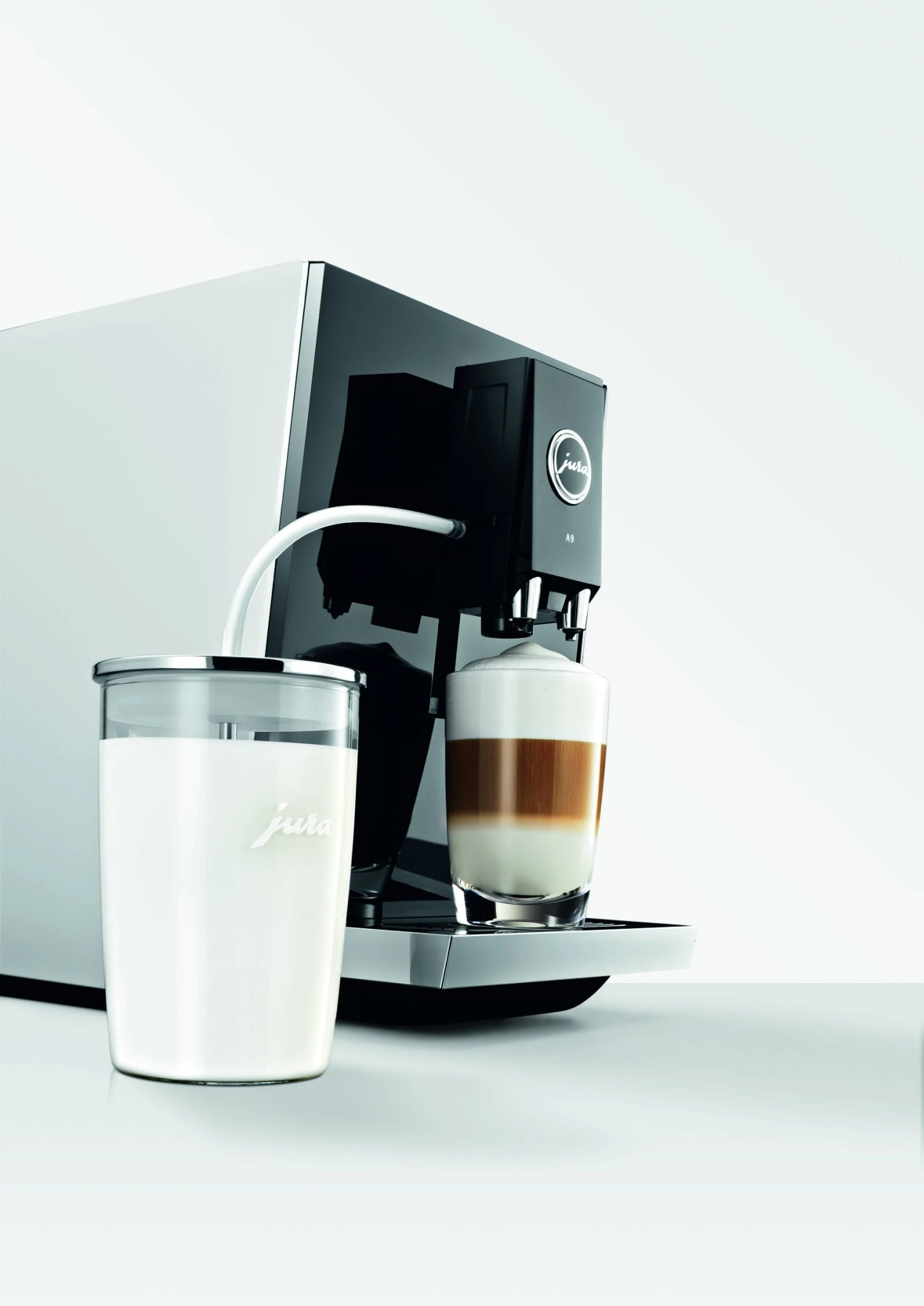 JURA Glazen Melkhouder - 500ML 2 JURA Glazen Melkhouder - 500ML - Afbeelding 2