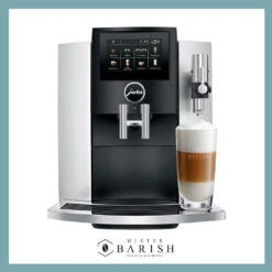 JURA S8 Moonlight Silver (EA) Met €78 Gratis Koffie En 2+1 Jaar Extra Garantie