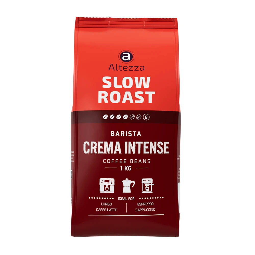 Altezza Slow Roast Crema Intense - Koffiebonen, 1 KG 2 Altezza Slow Roast Crema Intense - Koffiebonen, 1 KG - Afbeelding 2