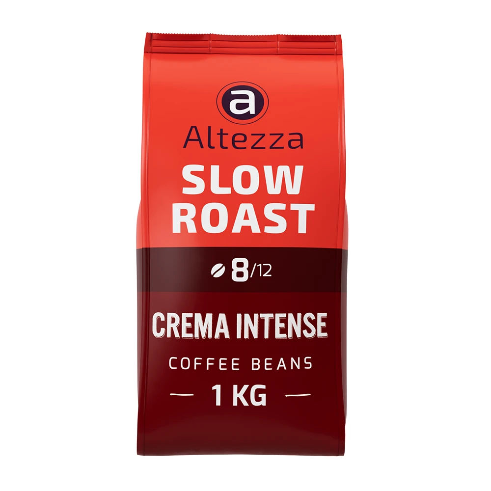 Altezza Slow Roast Crema Intense - Koffiebonen, 1 KG 1 Altezza Slow Roast Crema Intense - Koffiebonen, 1 KG