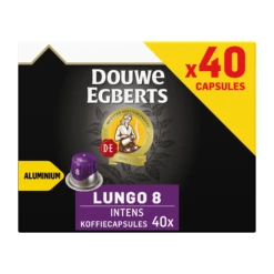 Douwe Egberts Lungo 8 Intens - 40 Koffiecups