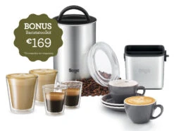 Sage Barista Express Impress - Brushed Stainless Steel Met €33 Gratis Koffie En Barista Pack T.w.v. €169 -Koffie Winkel Sage Barista Toolkit afbeelding 9afb18d5 d573 47d4 84e3 c4790cf4b2a3