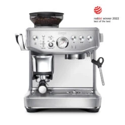 Sage Barista Express Impress - Brushed Stainless Steel Met €33 Gratis Koffie En Barista Pack T.w.v. €169