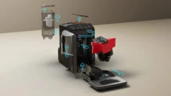 Siemens EQ.300 - Piano Black - TF301E19 Met €33 Gratis Koffie -Koffie Winkel Siemens EQ300 koffiemachine TF301E19 piano black werking