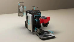 Siemens EQ.300 - Licht Zilver - TF303E01 Met €33 Gratis Koffie -Koffie Winkel Siemens EQ300 koffiemachine TF303E01 licht zilver werking