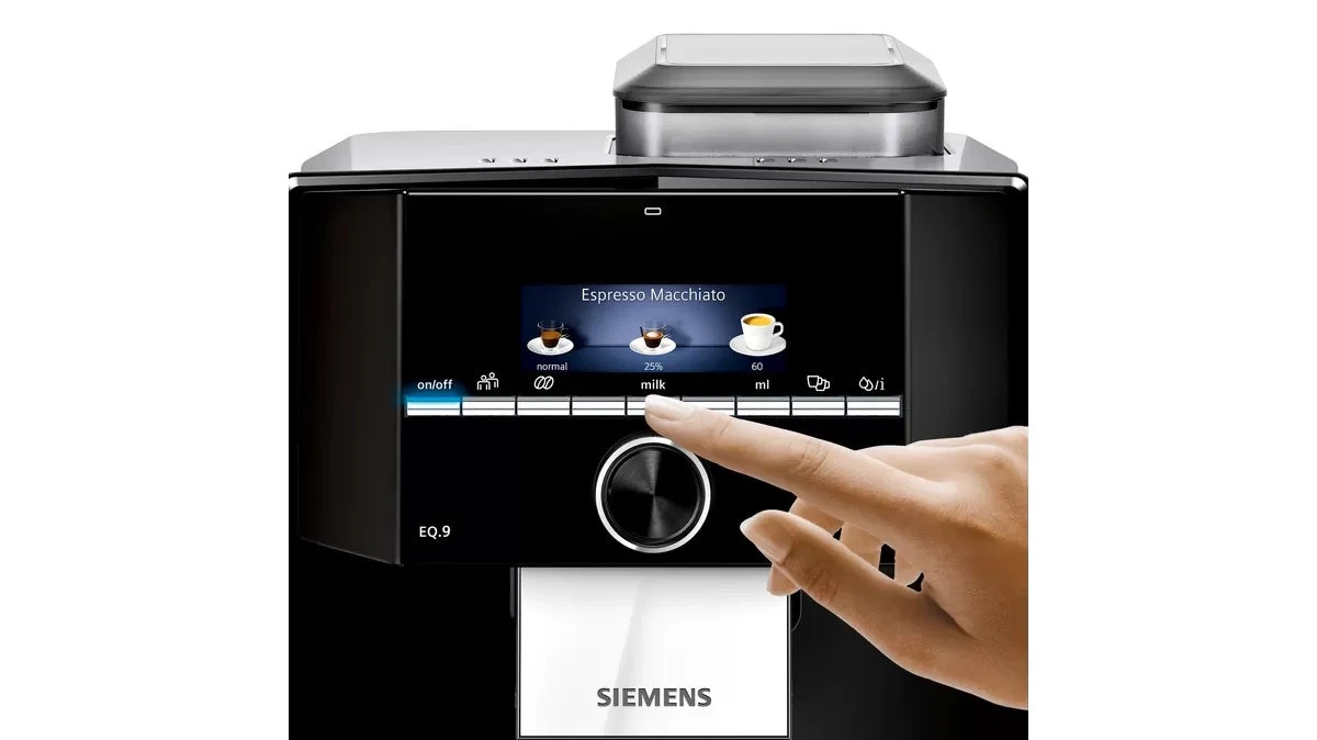 Siemens EQ.9 Plus S300 - Zwart - TI923309RW Met €49 Gratis Koffie 2 Siemens EQ.9 Plus S300 - Zwart - TI923309RW Met €49 Gratis Koffie - Afbeelding 2