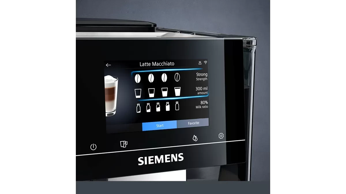 Siemens EQ.700 Classic - Midnite Silver Metallic - TP707R06 Met €49 Gratis Koffie 3 Siemens EQ.700 Classic - Midnite Silver Metallic - TP707R06 Met €49 Gratis Koffie - Afbeelding 3