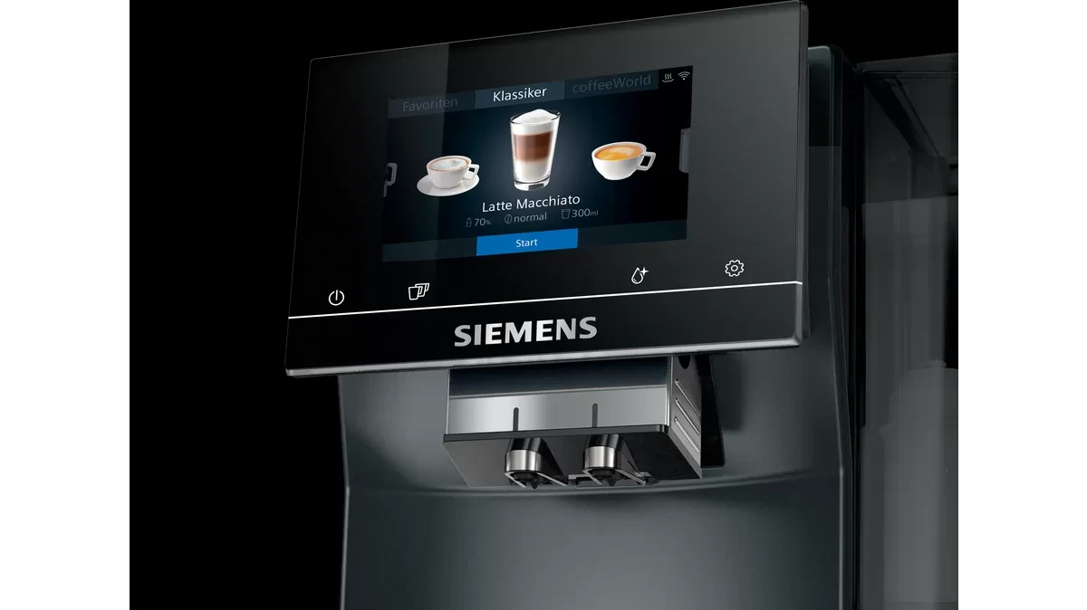 Siemens EQ.700 Classic - Midnite Silver Metallic - TP707R06 Met €49 Gratis Koffie 2 Siemens EQ.700 Classic - Midnite Silver Metallic - TP707R06 Met €49 Gratis Koffie - Afbeelding 2