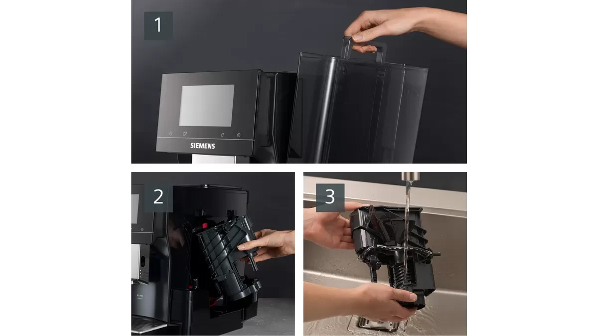 Siemens EQ.700 Classic - Midnite Silver Metallic - TP707R06 Met €49 Gratis Koffie 8 Siemens EQ.700 Classic - Midnite Silver Metallic - TP707R06 Met €49 Gratis Koffie - Afbeelding 8