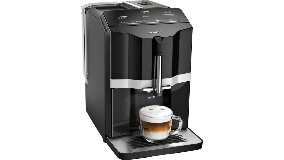 Siemens EQ.300 - Zwart - TI351209RW Met €33 Gratis Koffie 1 Siemens EQ.300 - Zwart - TI351209RW Met €33 Gratis Koffie