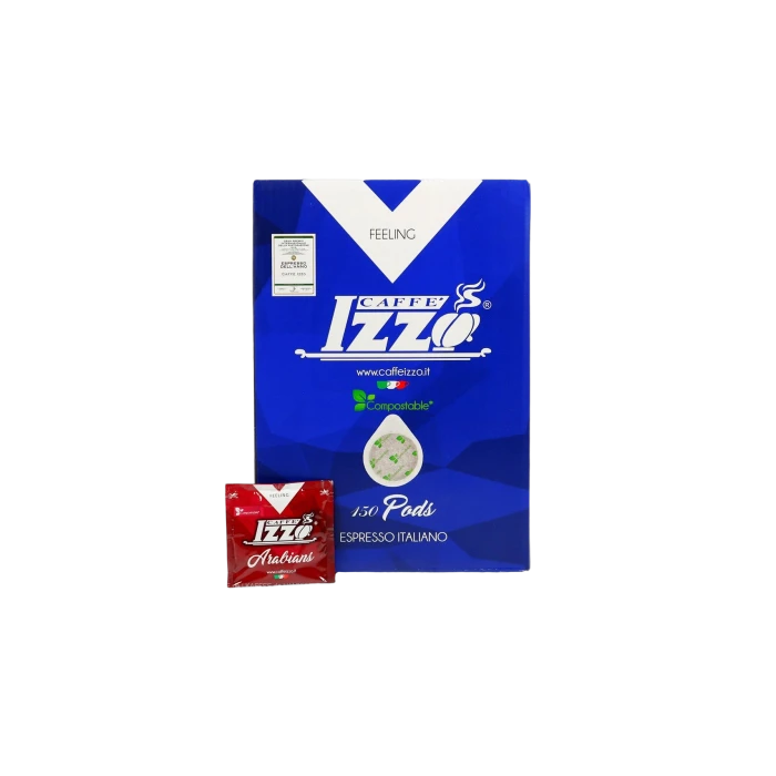 Caffè Izzo Arabians Ese- Servings 150 Stuk 1 Caffè Izzo Arabians Ese- Servings 150 Stuk