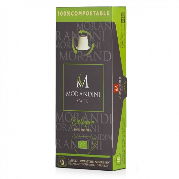 Caffè Morandini BIO Composteerbare Koffiecapsules Voor Nespresso®* 1 Caffè Morandini BIO Composteerbare Koffiecapsules Voor Nespresso®*