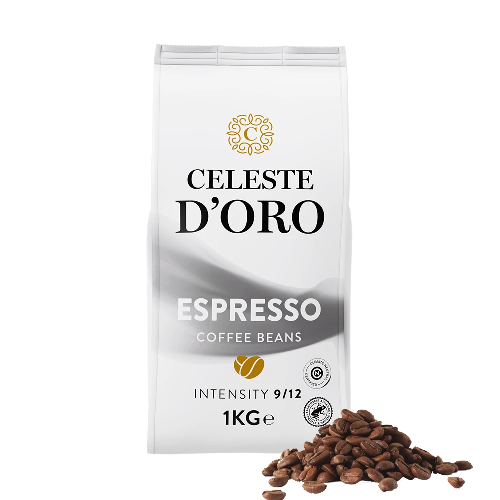 Celeste D'Oro Finest Espresso - Koffiebonen 1 KG 1 Celeste D'Oro Finest Espresso - Koffiebonen 1 KG