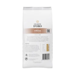 Celeste D'Oro Finest Crema - Koffiebonen 1 KG -Koffie Winkel cw101306 cdo bonen 1000gr ucc crema back