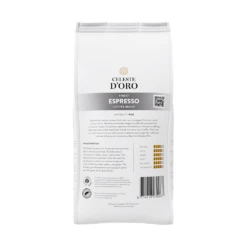 Celeste D'Oro Finest Espresso - Koffiebonen 1 KG 9 Celeste D'Oro Finest Espresso - Koffiebonen 1 KG -Koffie Winkel cw101308 cdo bonen 1000gr ucc espresso back