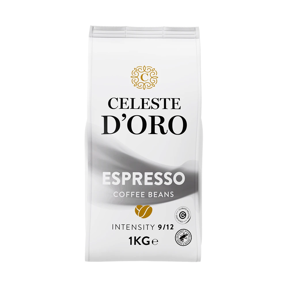 Celeste D'Oro Finest Espresso - Koffiebonen 1 KG 2 Celeste D'Oro Finest Espresso - Koffiebonen 1 KG - Afbeelding 2