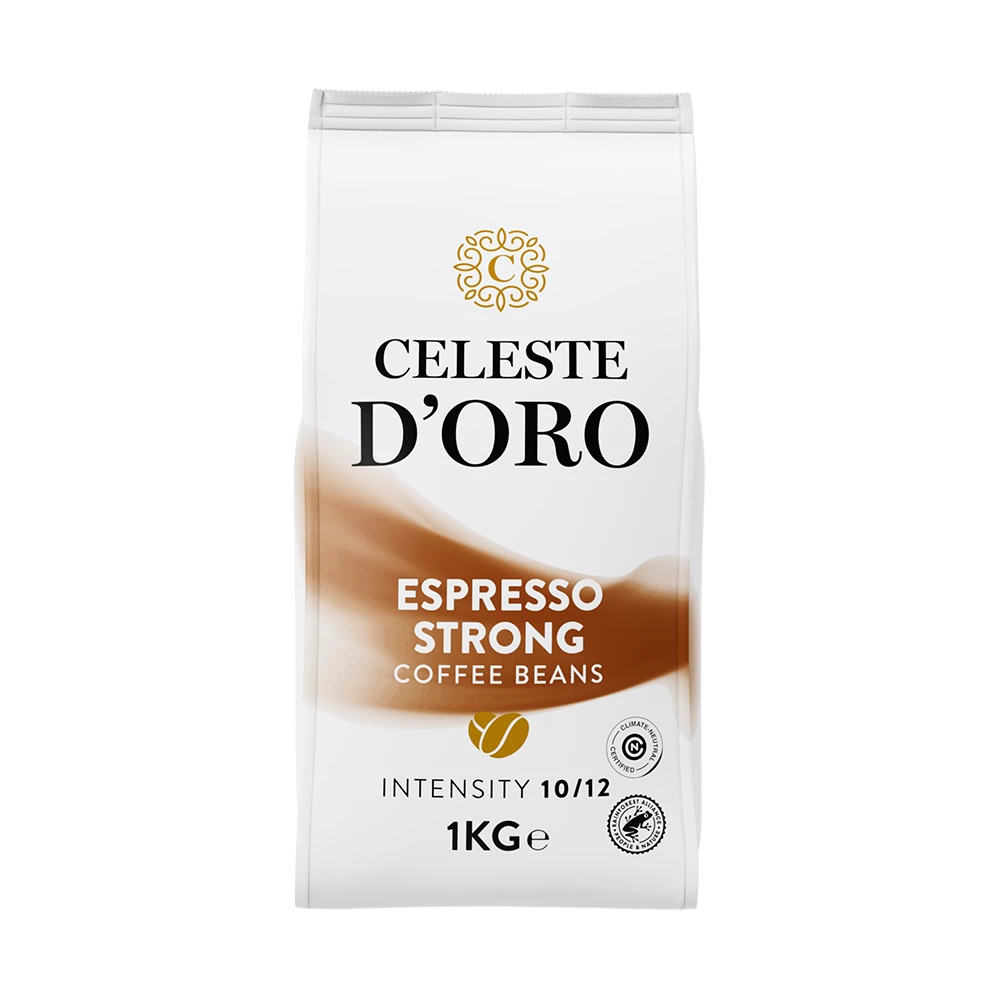 Celeste D'Oro Finest Espresso Strong - Koffiebonen 1 KG 2 Celeste D'Oro Finest Espresso Strong - Koffiebonen 1 KG - Afbeelding 2