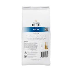 Celeste D'Oro Finest Decaf - Koffiebonen 1 KG -Koffie Winkel cw101310 cdo bonen 1000gr ucc decaf back 1