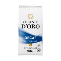 Celeste D'Oro Finest Decaf - Koffiebonen 1 KG