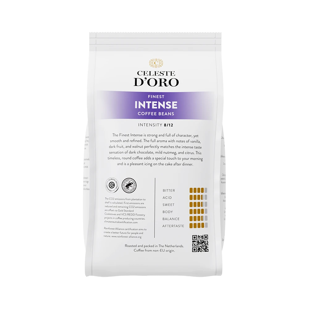 Celeste D'Oro - Koffiebonen - Finest Intense (250 Gram) 3 Celeste D'Oro - Koffiebonen - Finest Intense (250 Gram) - Afbeelding 3