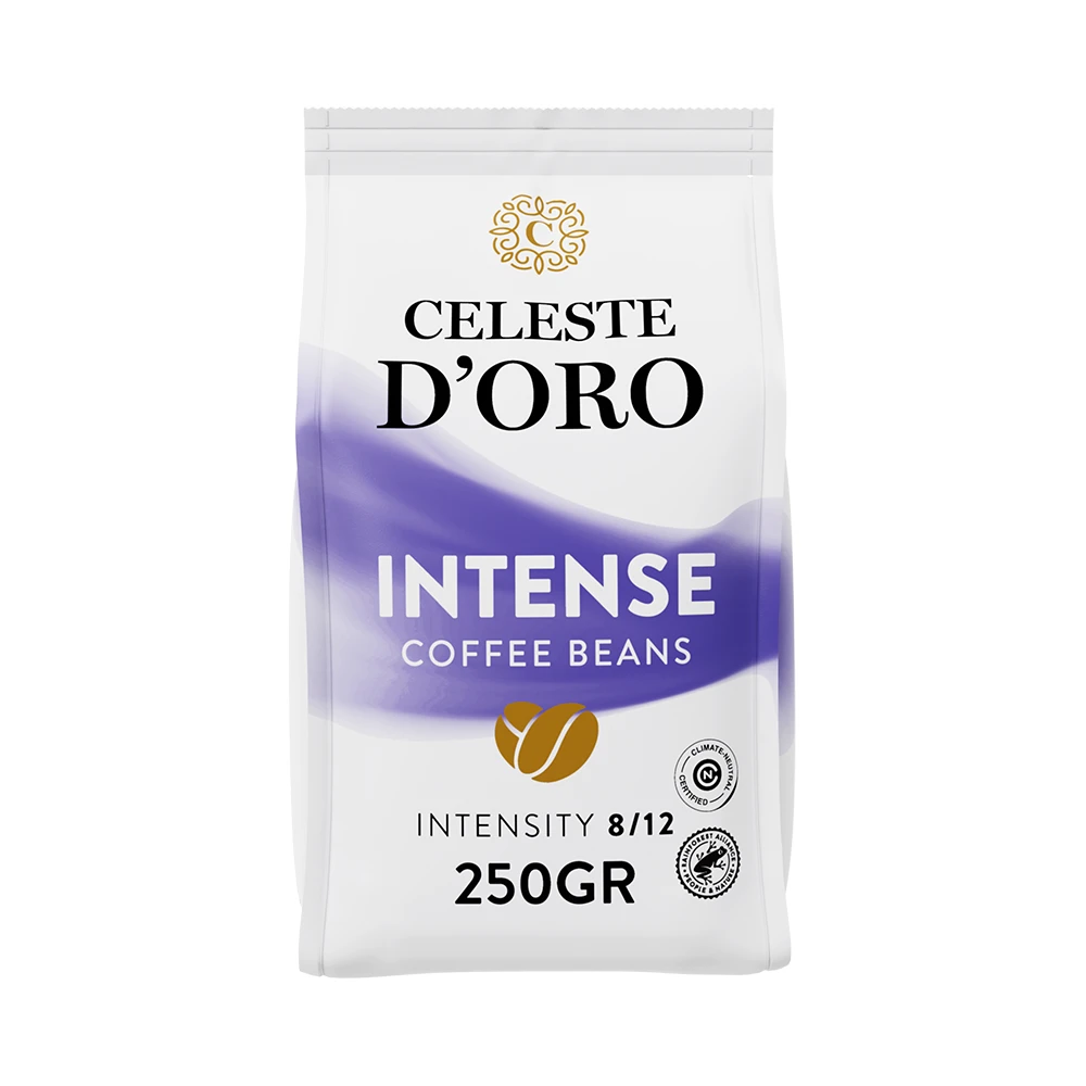 Celeste D'Oro - Koffiebonen - Finest Intense (250 Gram) 2 Celeste D'Oro - Koffiebonen - Finest Intense (250 Gram) - Afbeelding 2