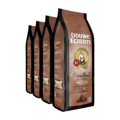 Douwe Egberts Aroma Variaties Mocca - Koffiebonen 500 GR -Koffie Winkel cw101403m douwe egberts excellent mocca bonen 500gr 4x