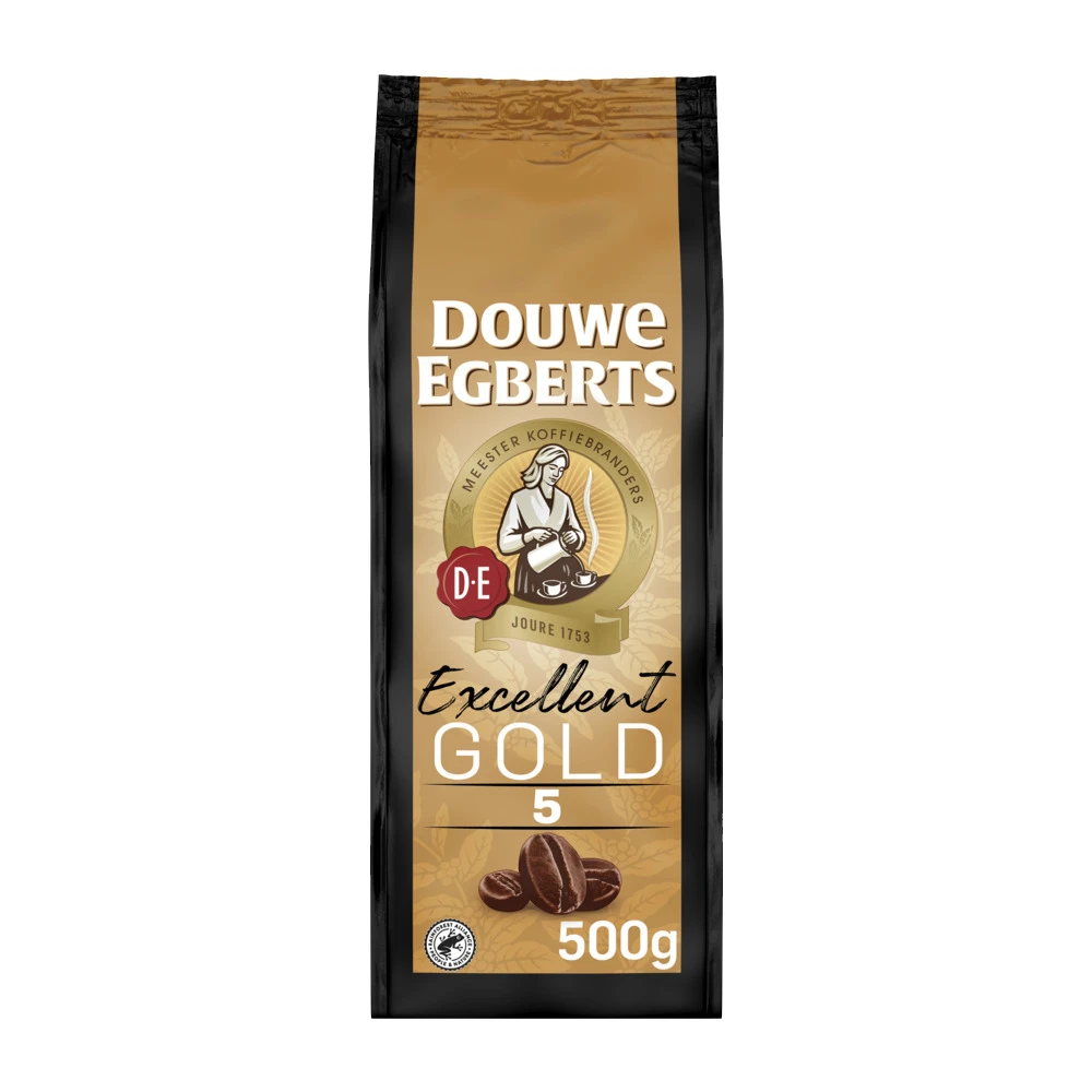 Douwe Egberts Excellent Gold - Koffiebonen 500 GR 1 Douwe Egberts Excellent Gold - Koffiebonen 500 GR