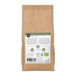 Highlands Gold – Koffiebonen - Mexico (Organic) -Koffie Winkel cw105911 highlands gold bonen 250gr mexico back