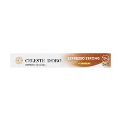 Celeste D'Oro - Finest Espresso Strong - 10 Cups