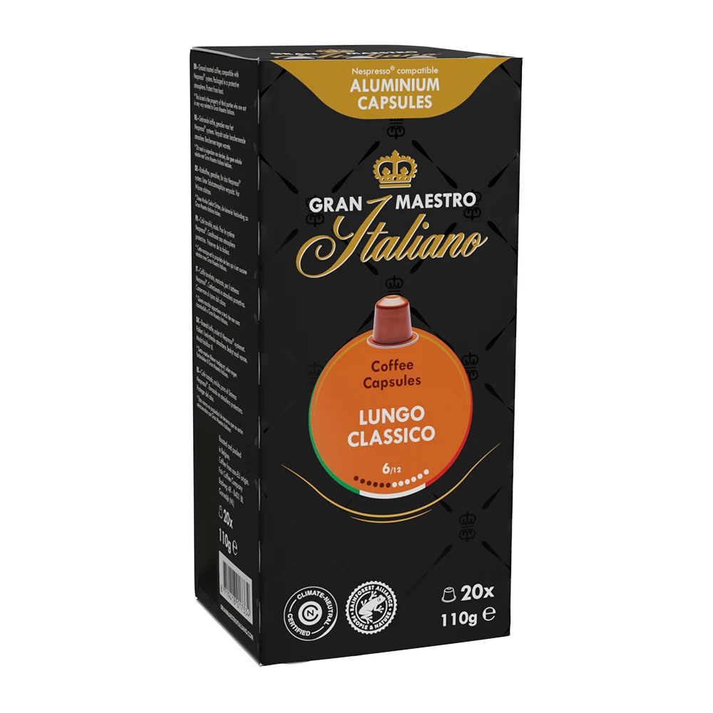 Gran Maestro Italiano - Lungo Classico - 20 Cups 4 Gran Maestro Italiano - Lungo Classico - 20 Cups - Afbeelding 4