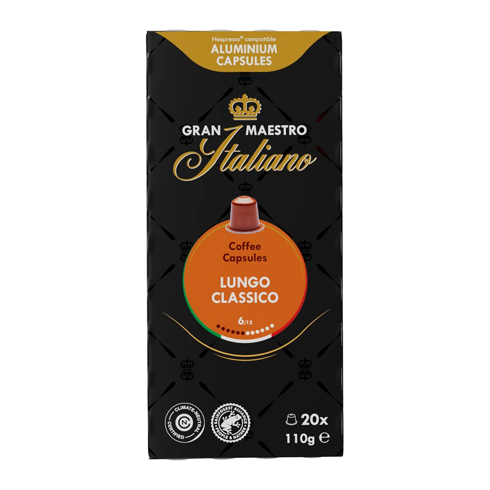 Gran Maestro Italiano - Lungo Classico - 20 Cups 2 Gran Maestro Italiano - Lungo Classico - 20 Cups - Afbeelding 2