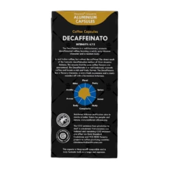 Gran Maestro Italiano - Decaffeinato - 20 Cups 10 Gran Maestro Italiano - Decaffeinato - 20 Cups -Koffie Winkel cw211636 gmi capsules 20st beyers decaffeinato back